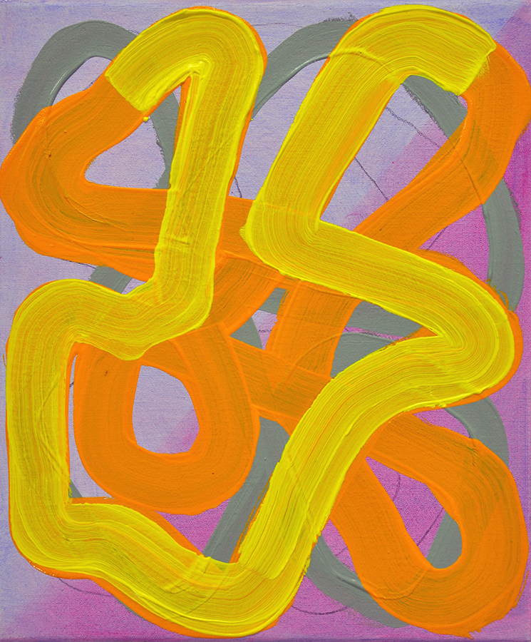 Tango, 2015, oil on linen, 12 × 10 inches