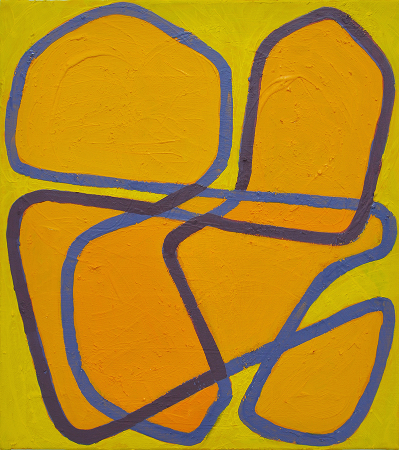 Team, 2015, oil on linen, 19 × 17 inches