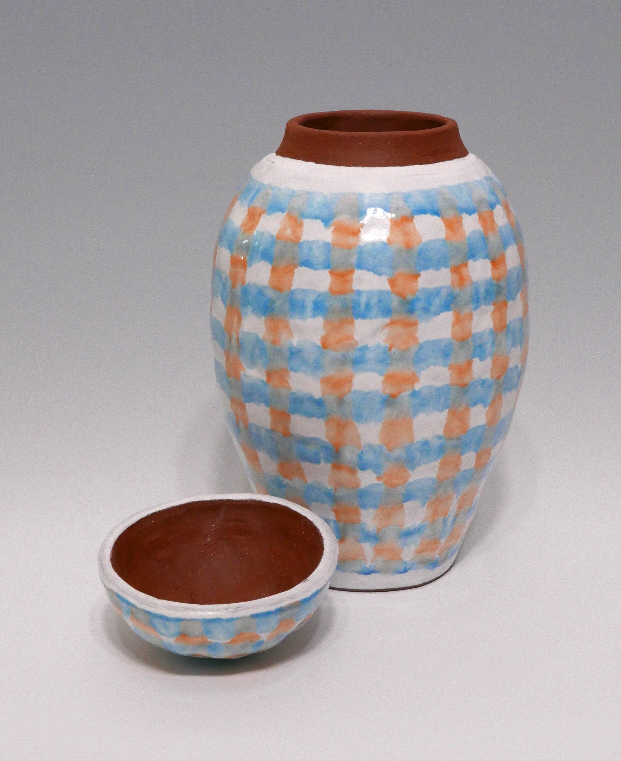 Majolica Urn, 2019, open view